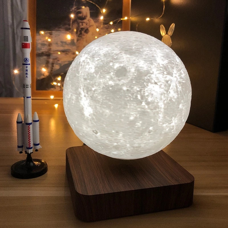 Defy Gravity. Embrace Serenity: The Personalized Moon Lamp that Levitates