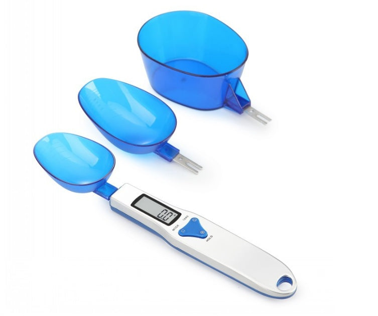 Digital Spoon Scale 500g 0.1g Electronic Measuring Kitchen Spoon With 3 Detachable Weighing Spoons