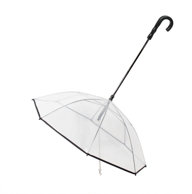 Walkies, Rain or Shine: The Happy Pup Umbrella