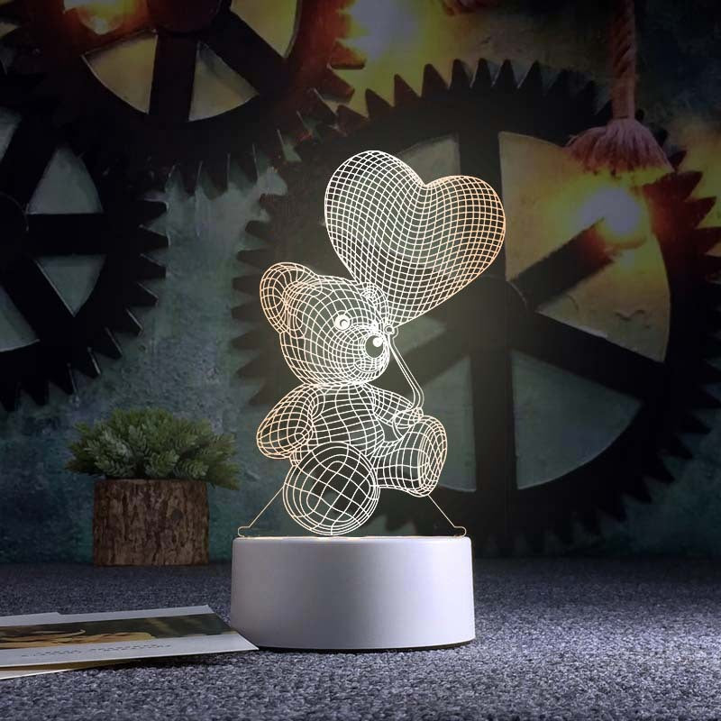 Ignite Your Dreams: The 3D Night Light that Paints Your World with Magic