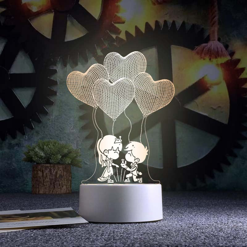 Ignite Your Dreams: The 3D Night Light that Paints Your World with Magic