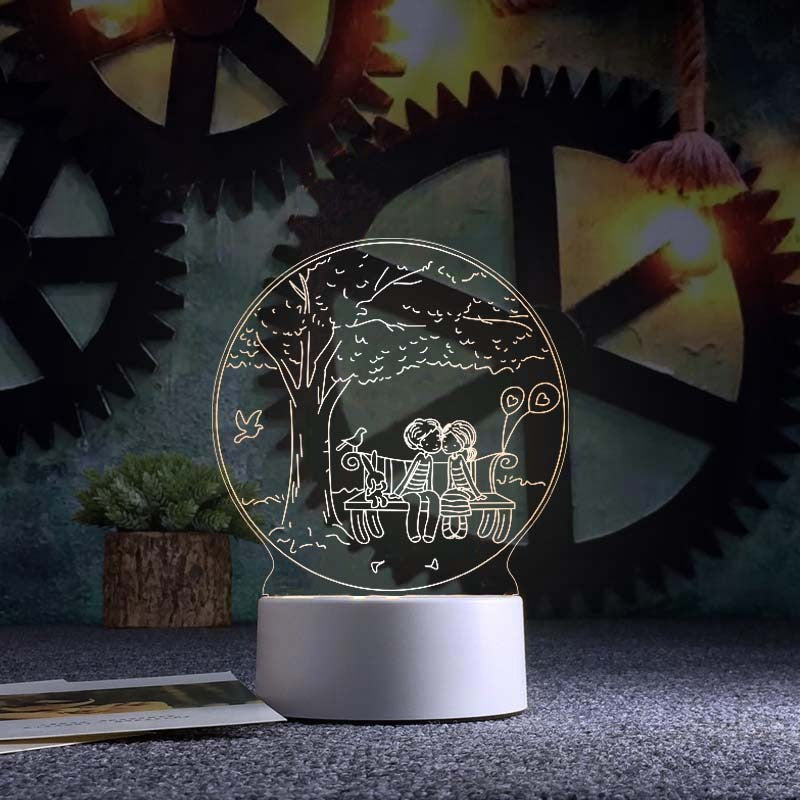 Ignite Your Dreams: The 3D Night Light that Paints Your World with Magic