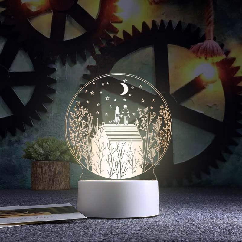 Ignite Your Dreams: The 3D Night Light that Paints Your World with Magic