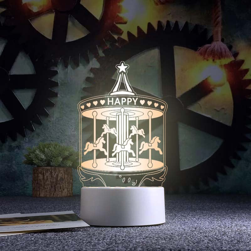 Ignite Your Dreams: The 3D Night Light that Paints Your World with Magic