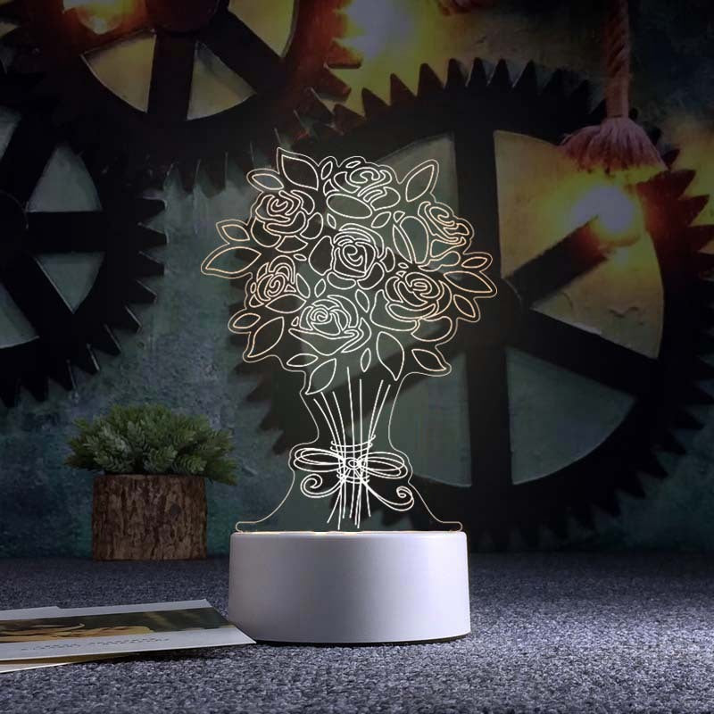 Ignite Your Dreams: The 3D Night Light that Paints Your World with Magic