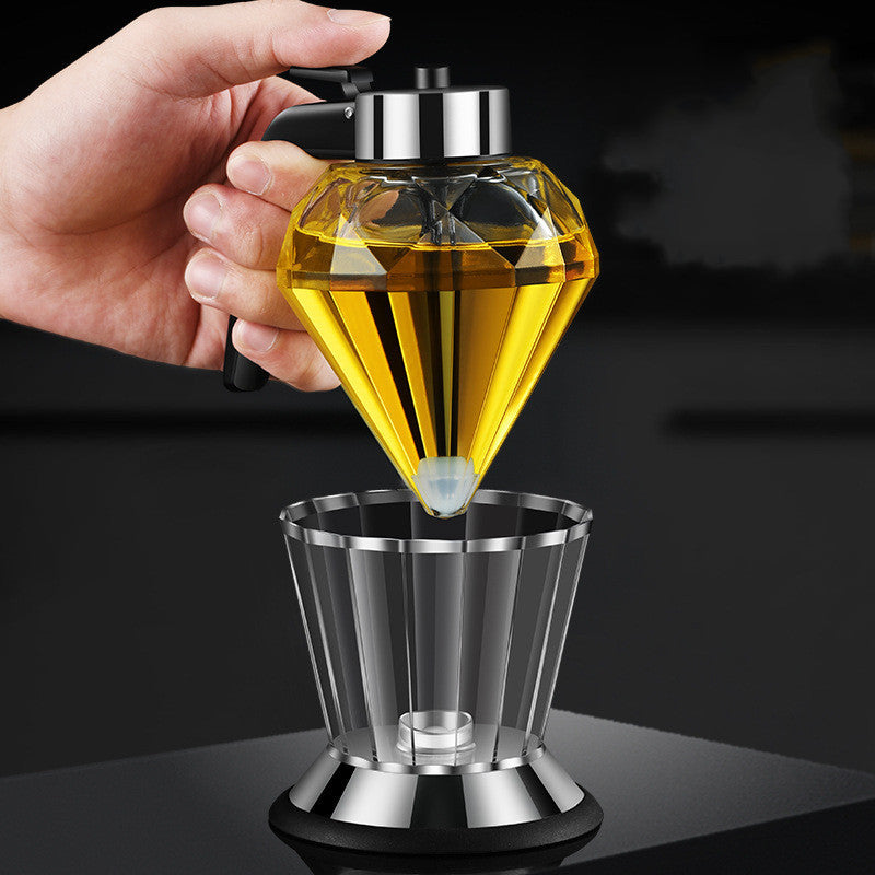 Spark Joy in Every Drizzle: The Diamond Oil Butler