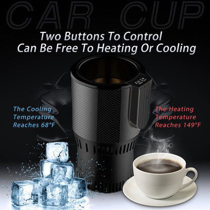 Hot or Cold, Wherever You Go: Smart Cup Holder Heats & Cools