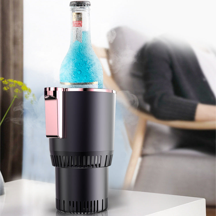 Hot or Cold, Wherever You Go: Smart Cup Holder Heats & Cools