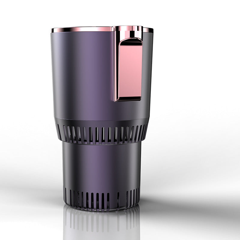 Hot or Cold, Wherever You Go: Smart Touchscreen Cup Holder Heats & Cools