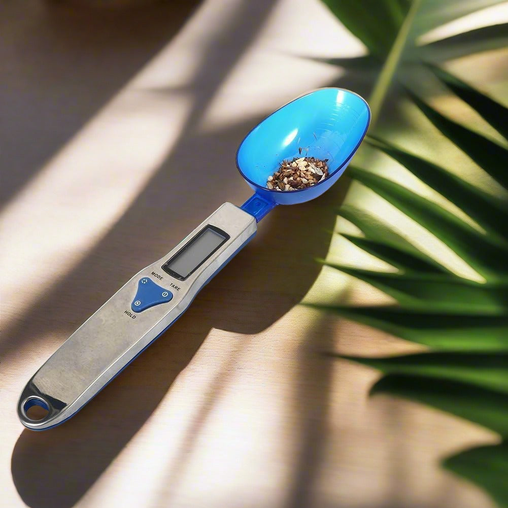 Digital Spoon Scale 500g 0.1g Electronic Measuring Kitchen Spoon With 3 Detachable Weighing Spoons