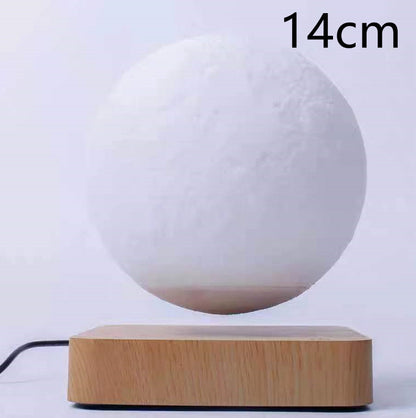 Illuminate Your World with Opulence: Luxe Magnetic Levitation Table Lamp featuring 3D Printed Moon Light & Planet Night Light