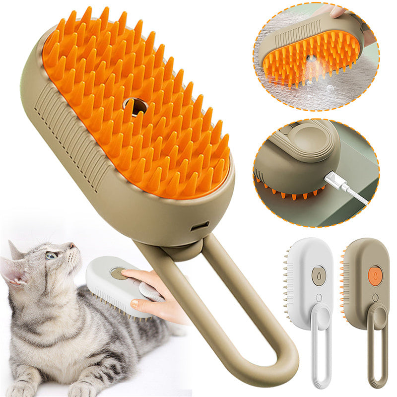 The Secret to a Shed-Free Home & Happy Pet: The Revolutionary Steam Brush