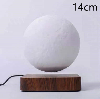 Illuminate Your World with Opulence: Luxe Magnetic Levitation Table Lamp featuring 3D Printed Moon Light & Planet Night Light