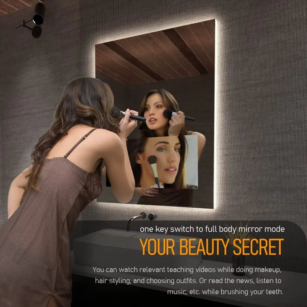 Beyond Reflection: Your Personalized Smart Bathroom Mirror