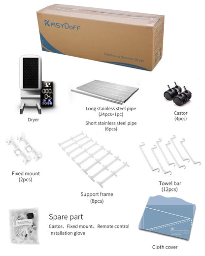 Space-Saving Laundry Solution: Air Dry, Store & Organize with 1 Easy Product  pen_spark