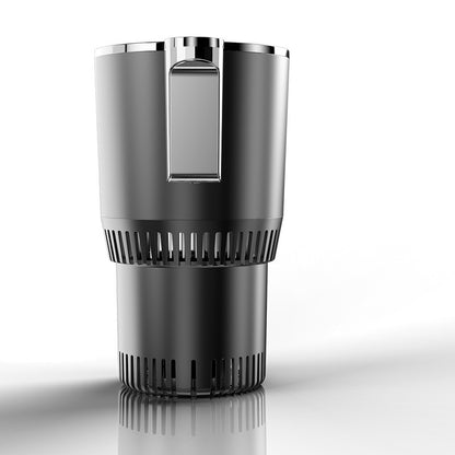 Hot or Cold, Wherever You Go: Smart Touchscreen Cup Holder Heats & Cools