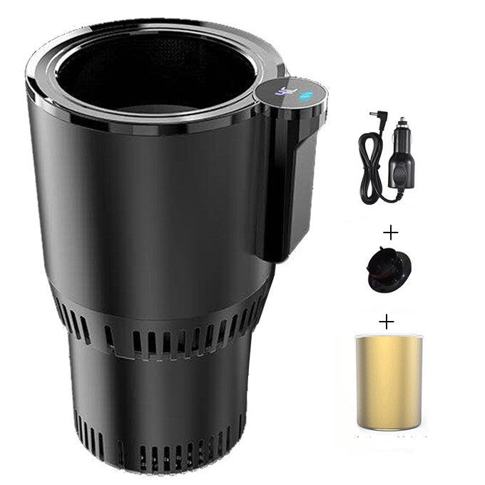 Hot or Cold, Wherever You Go: Smart Cup Holder Heats & Cools