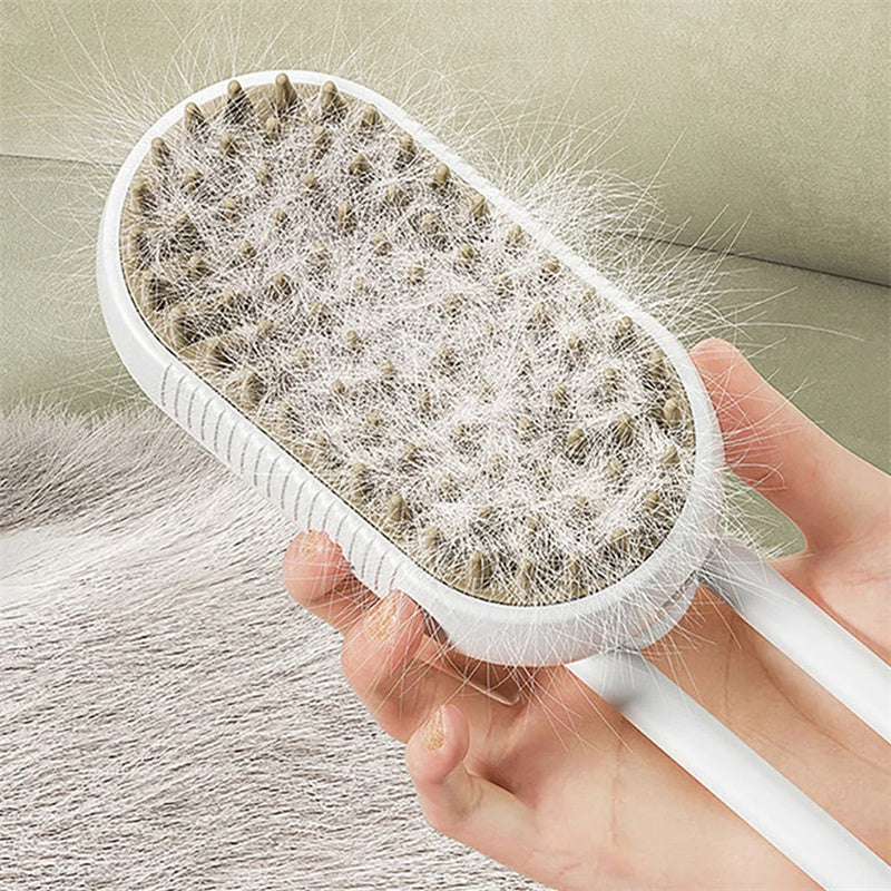 The Secret to a Shed-Free Home & Happy Pet: The Revolutionary Steam Brush